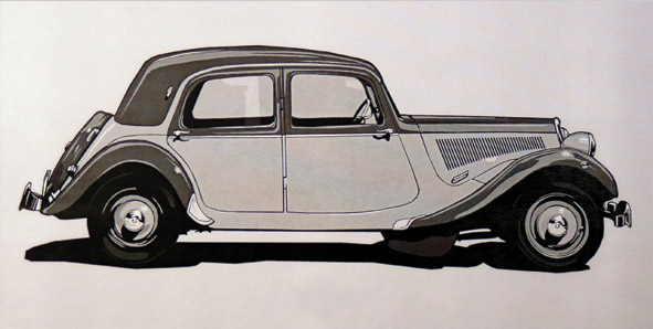 1939 Citroen Illustration