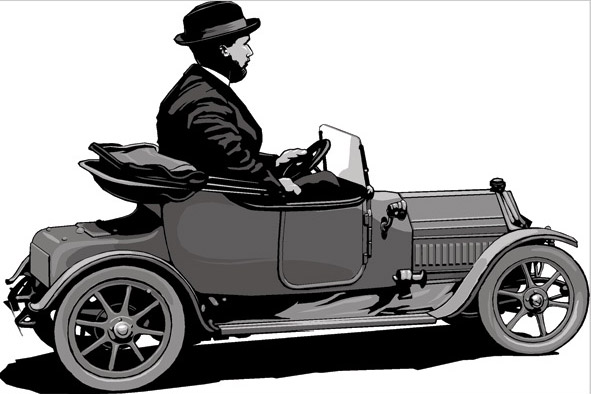 Toy Car Illustration